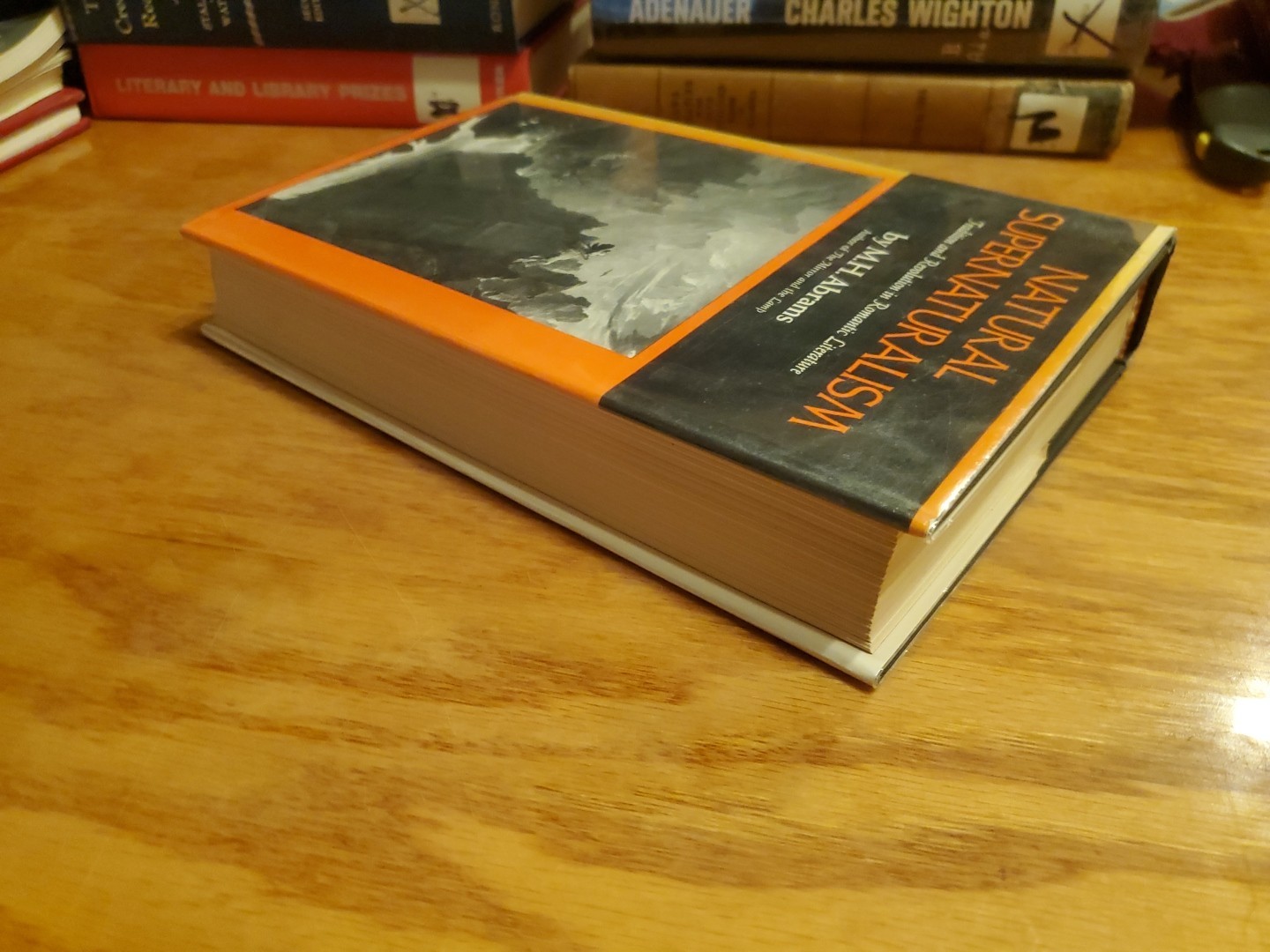 Natural Supernaturalism: Tradition and Revolution in… by M.H. Abrams 1971 HCDJ