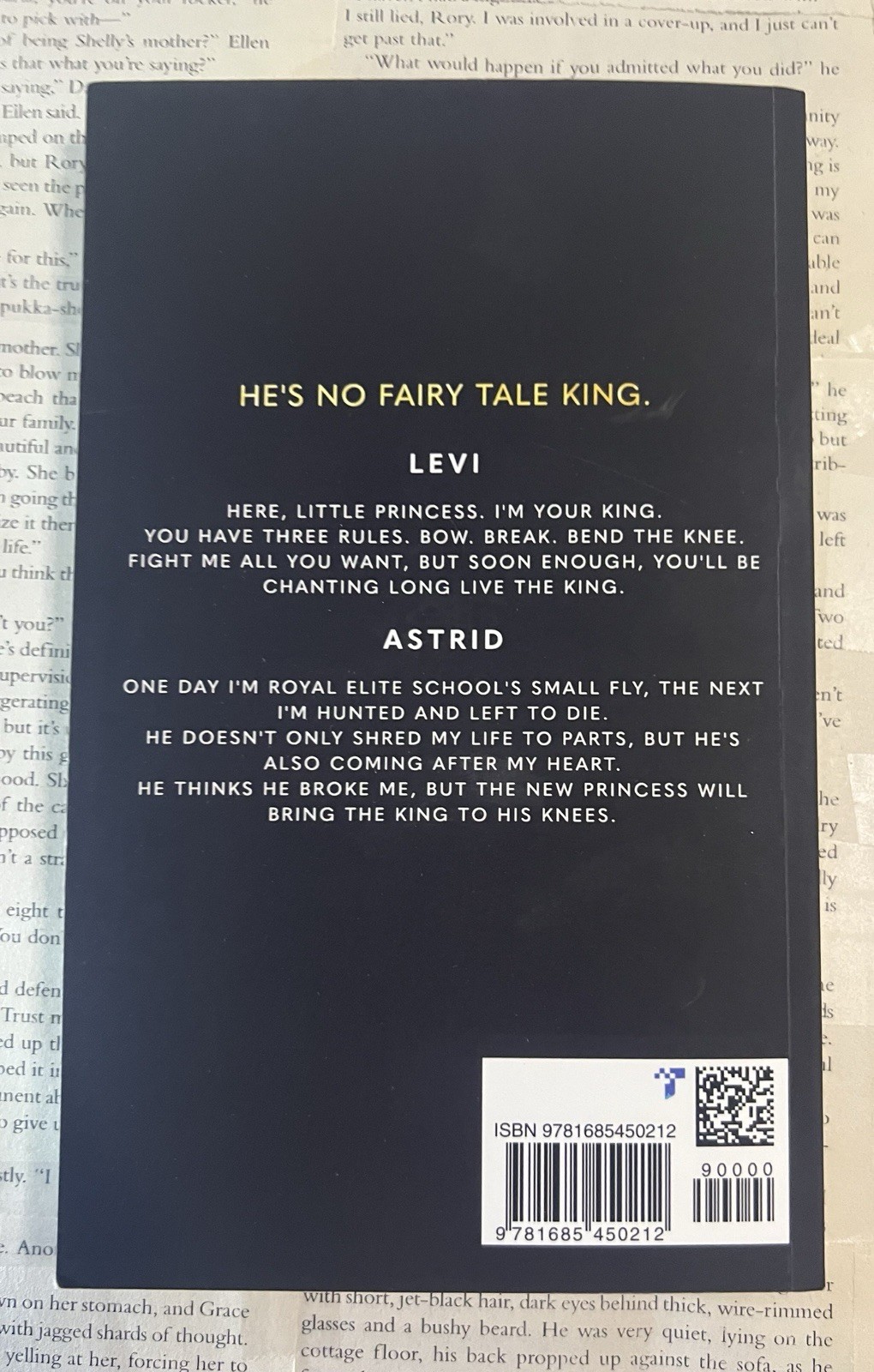 Cruel King by Rina Kent- Dark Romance (Royal Elite) OOP-VERY RARE- 1st indie