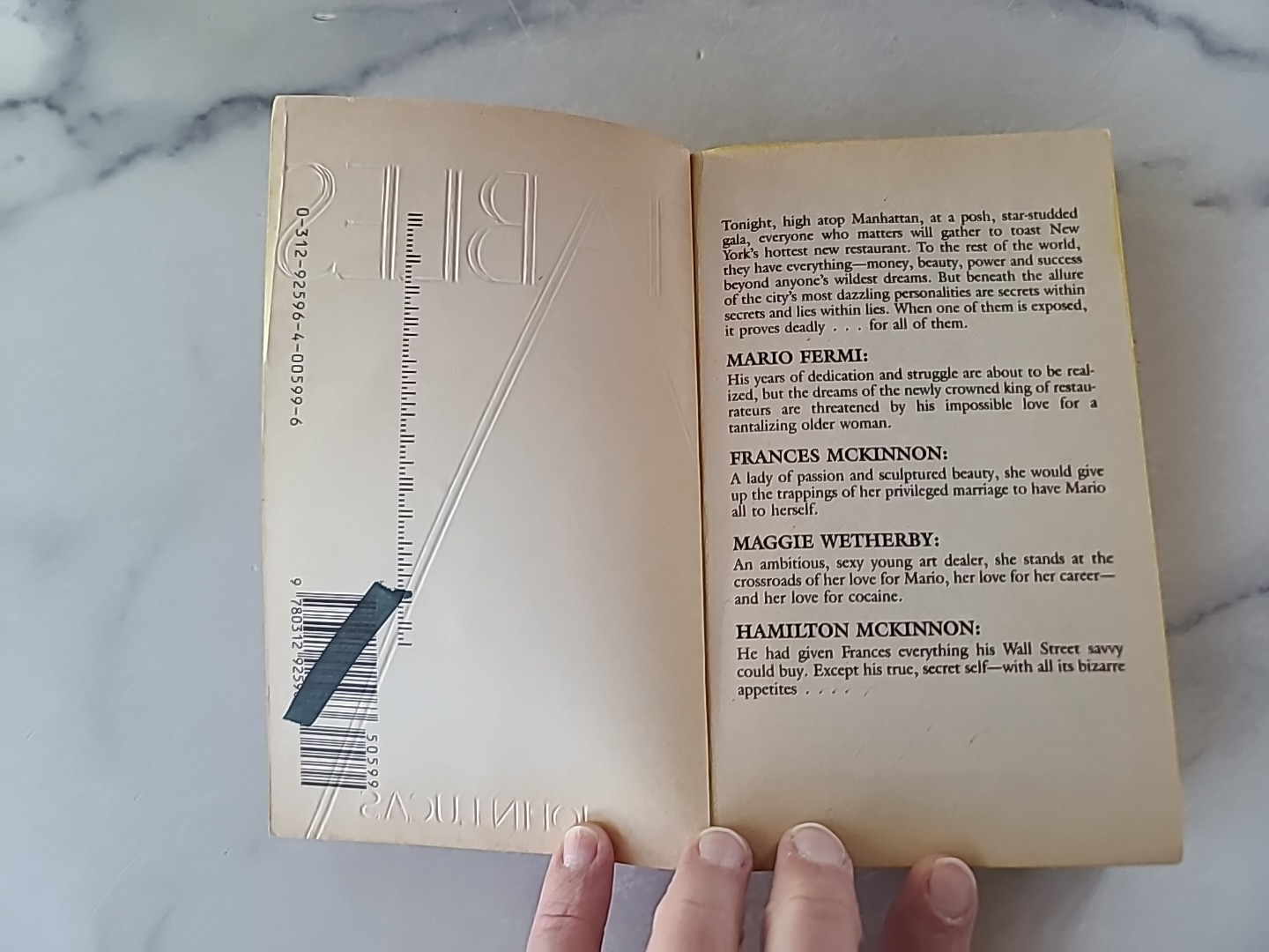 Tables by John Lucas (1991, Uk- a Format Paperback)