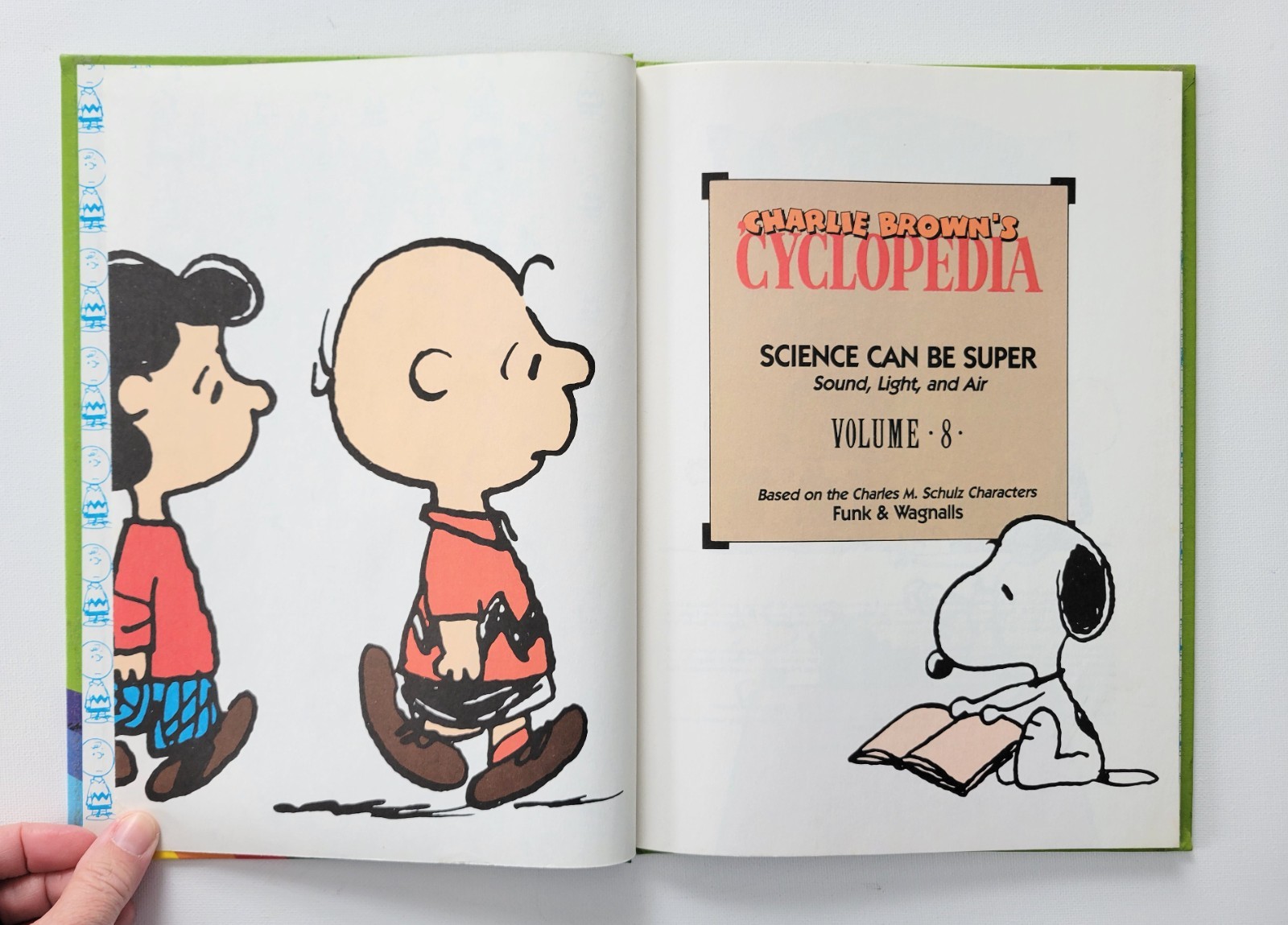 Vintage 1990 Charlie Brown’s ‚Cyclopedia HCs Lot of 5: Books 2 4 6 8 9