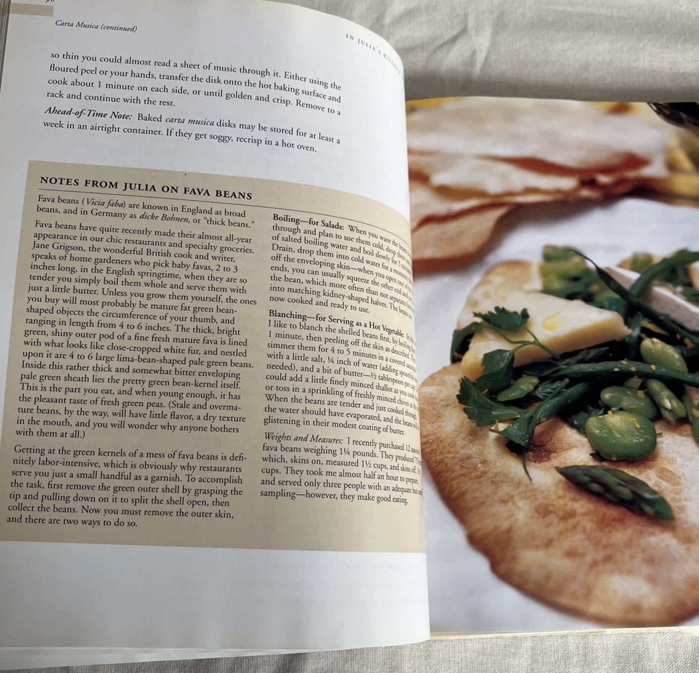 Julia Child’s Cookbook “In Julia’s Kitchen With Master Chefs”, 1995, 302 Pages