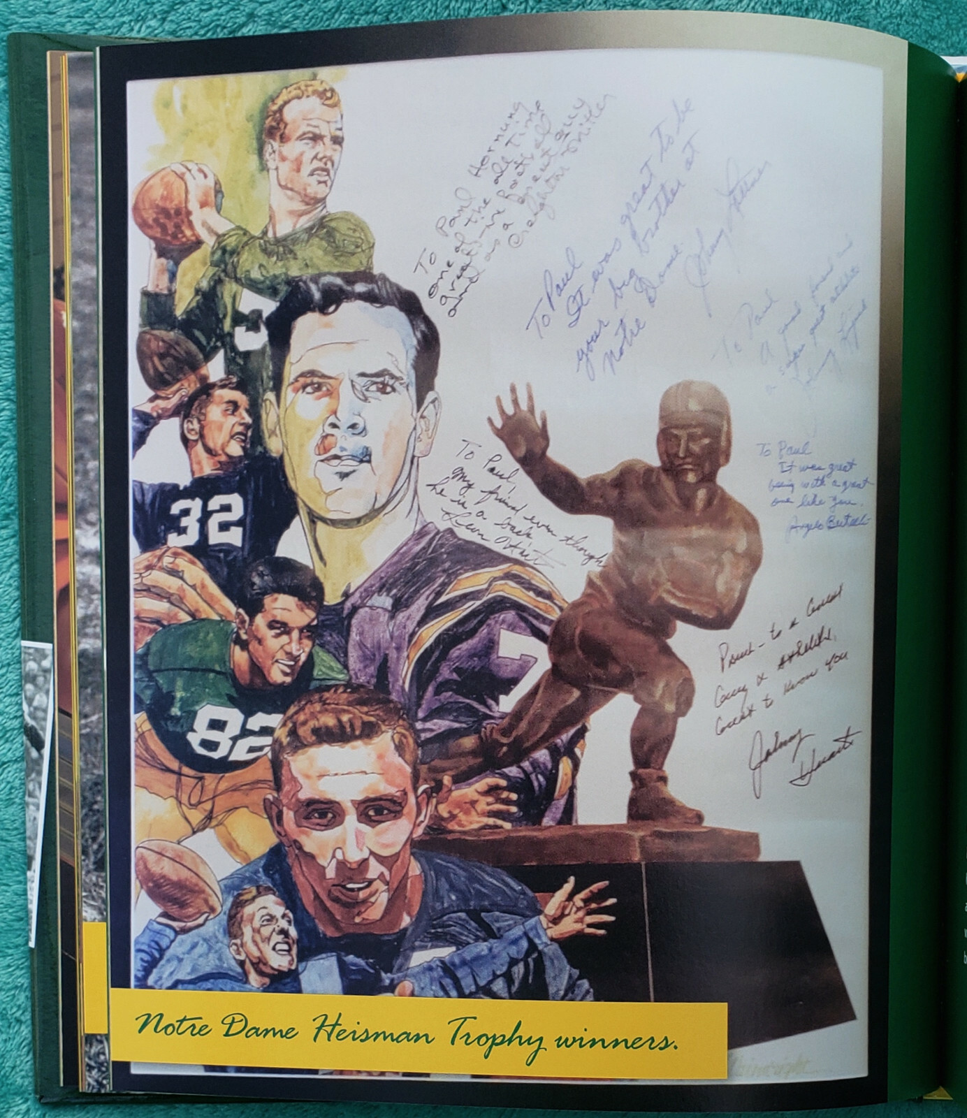The Paul Hornung Scrapbook 2014 Hardcover 175 Pages Loaded With Great Photos