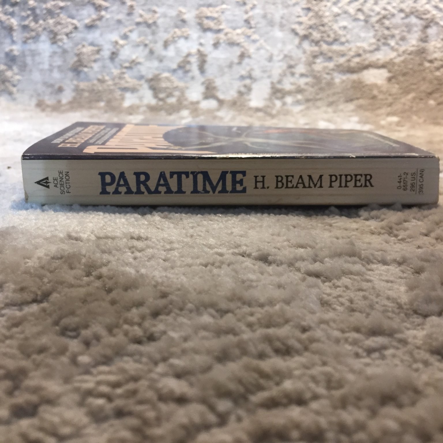 Paratime H. Beam Piper 1986 Ace Books Time Travel Science Fiction Paperback Book