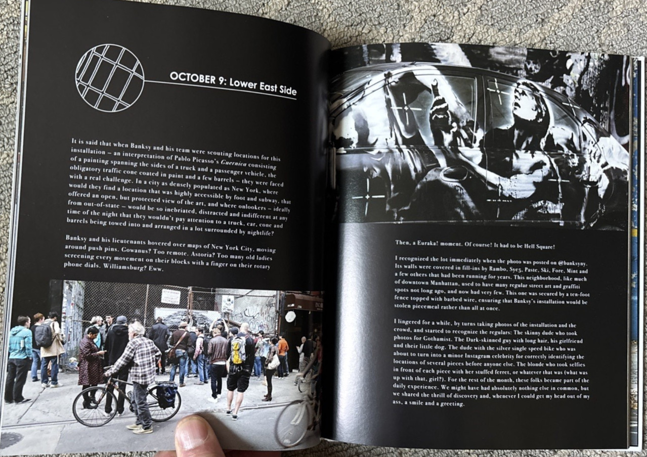 Bansky In New York Ray Mock Carnage NYC HC