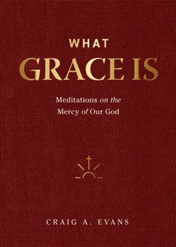 What Grace Is: Meditations on the Mercy of Our God by Craig a Evans: Used