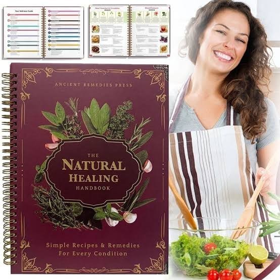 The Natural Healing Handbook – Spiral-Bound Herbal Remedies & Natural Guide