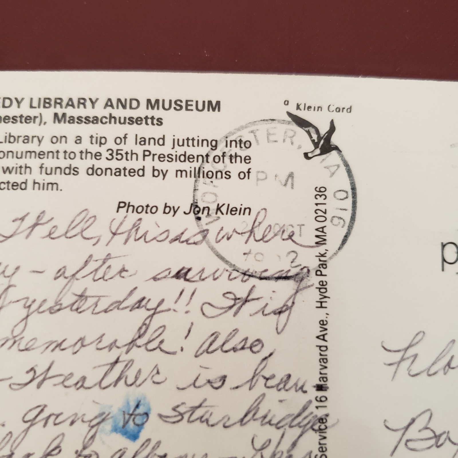 John F Kennedy Book Lot of 3 + Postcard JFK Library + Photo from Phila Inquirer