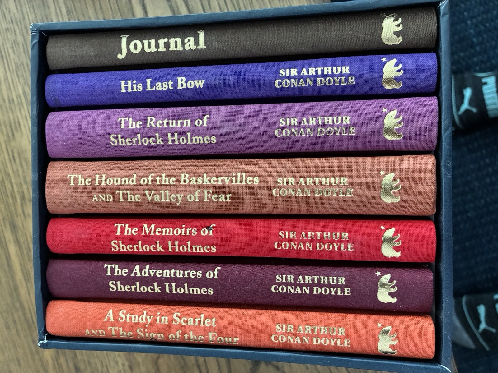 Sherlock Holmes Collection Box Set 7 Hardcover Books Sir Arthur Conan Doyle