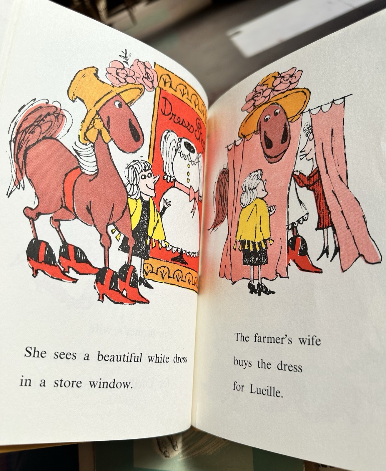 Lucille by Arnold Lobel 1964 Hardcover An I Can Read Book Children Horse Farmer