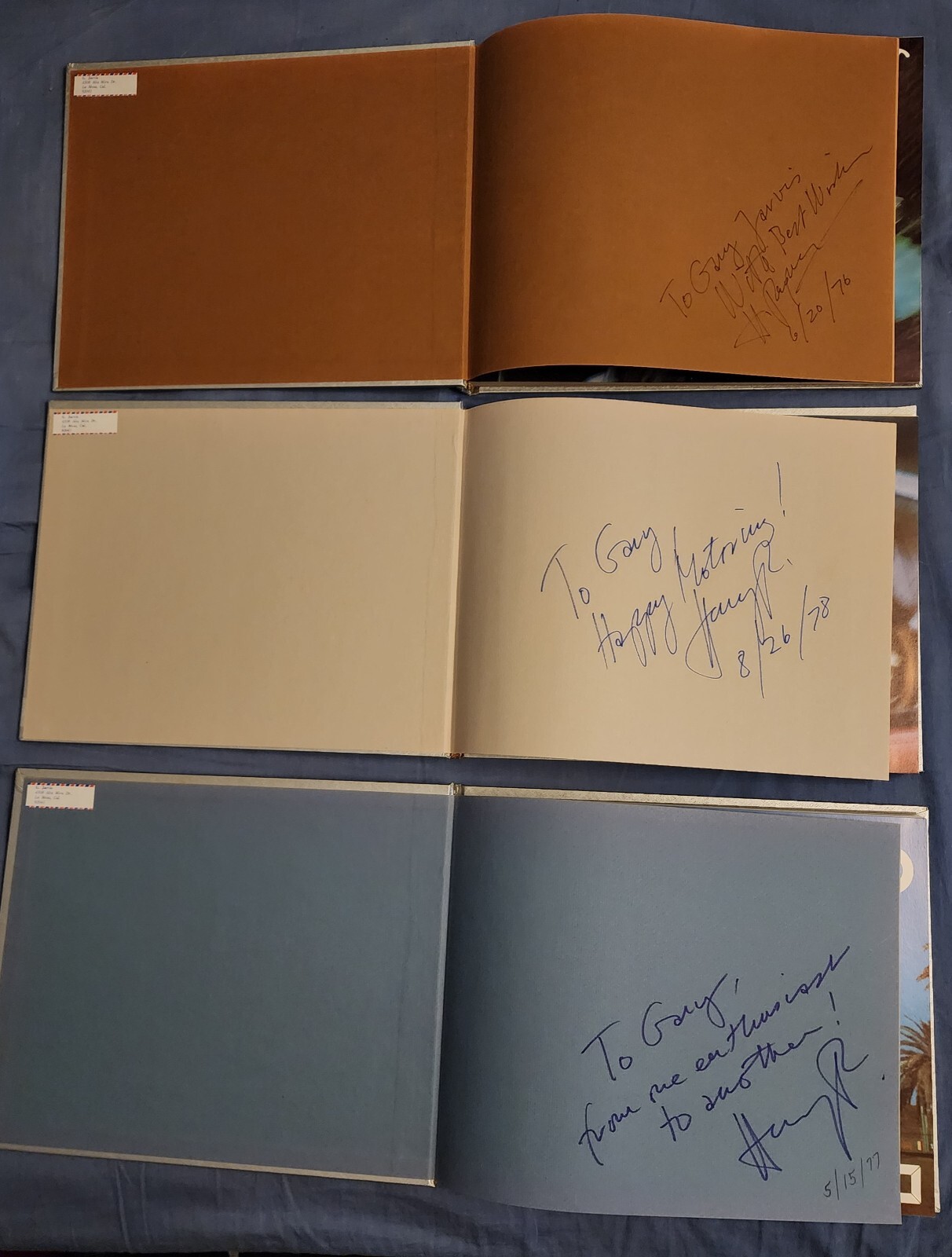 RARE! COMPLETE SET OF THREE HENRY RASMUSSEN THE SURVIVORS – ALL SIGNED EXCELLENT