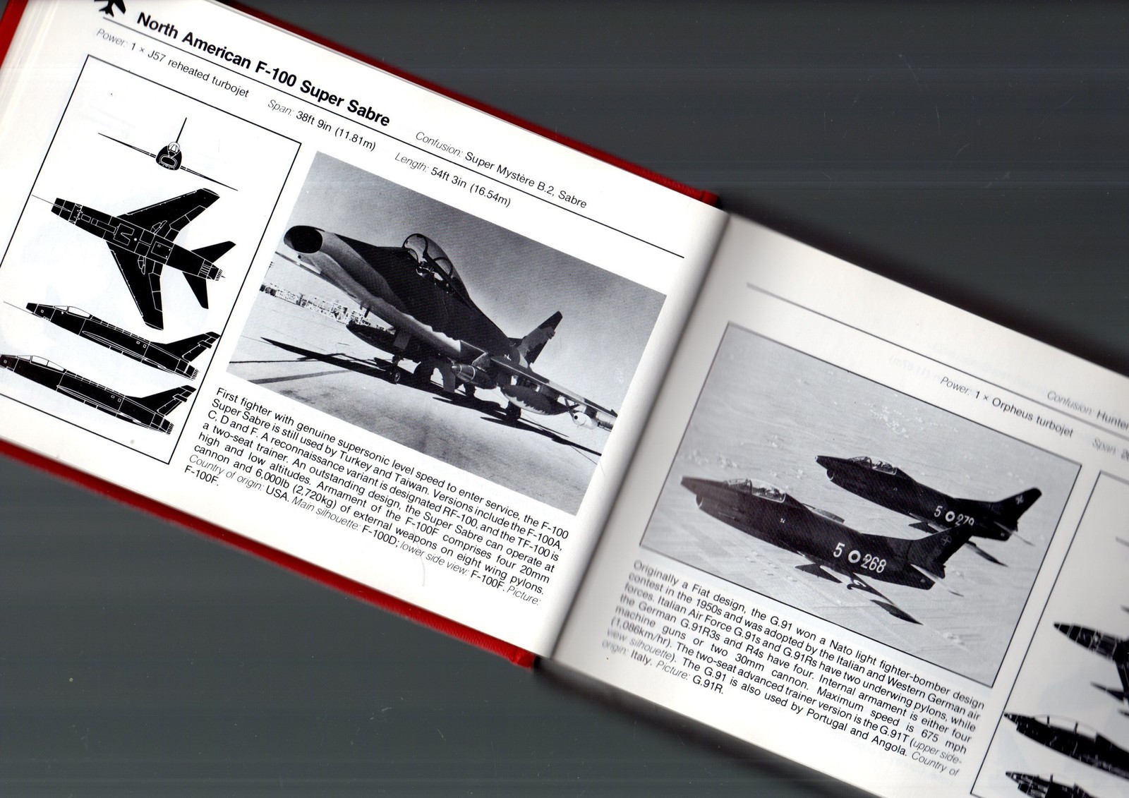 1 3/4 lb 559p Hardcover JANE’S WORLD AIRCRAFT Recognition Handbook EC Derek Wood