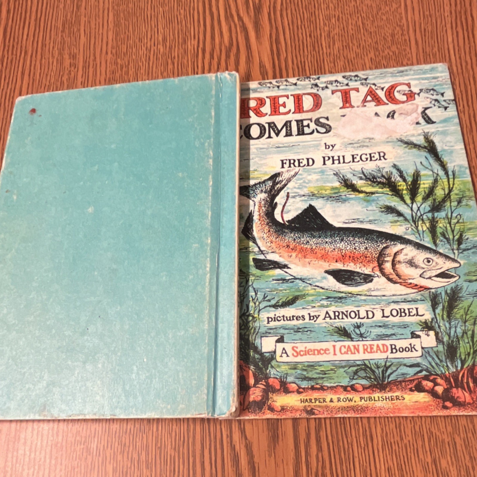 Red Tag Comes Back, Fred Phleger, Arnold Lobel, Harper & Row HC, 1961, Ages 4-8
