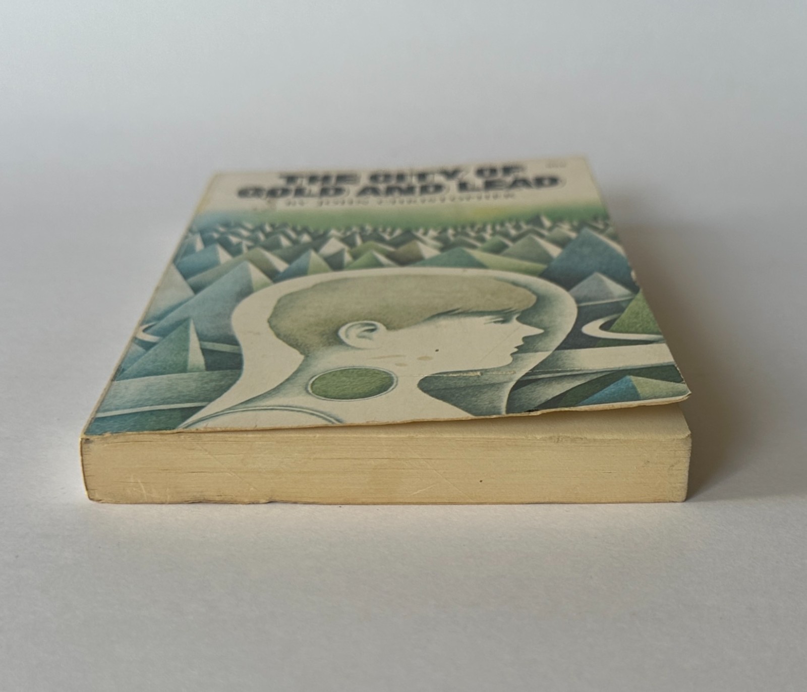 JOHN CHRISTOPHER The City of Gold and Lead | 1970 Collier Mass Market Paperback