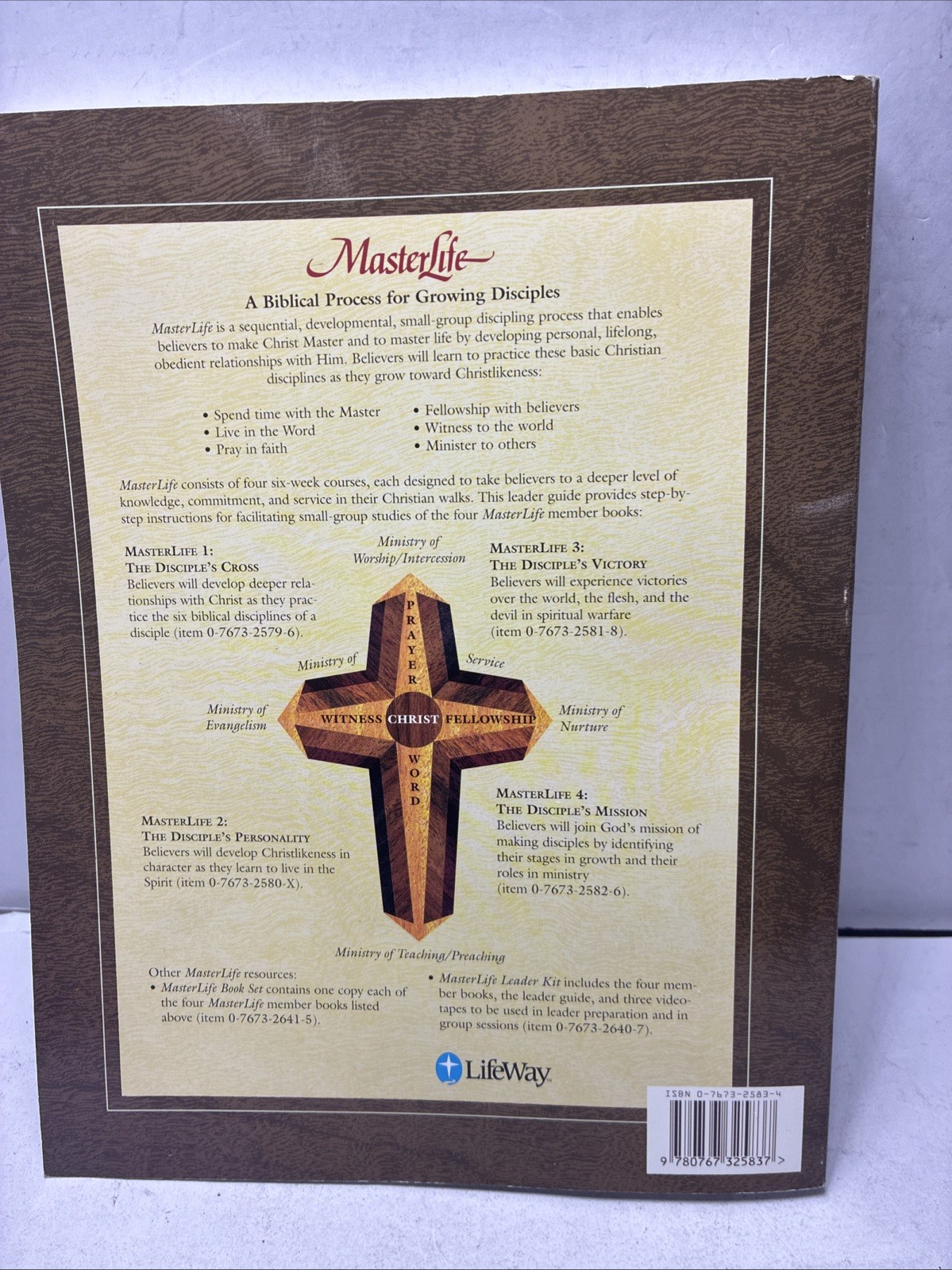 MasterLife – Leader Guide: A Biblical Process for Growing Disciples