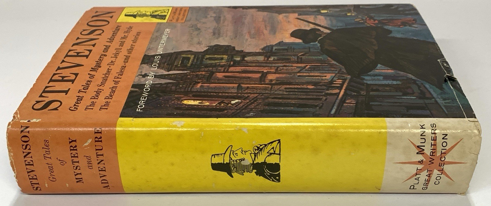 STEVENSON GREAT TALES OF MYSTERY AND ADVENTURE 1965 Platt & Monk 528 Pages