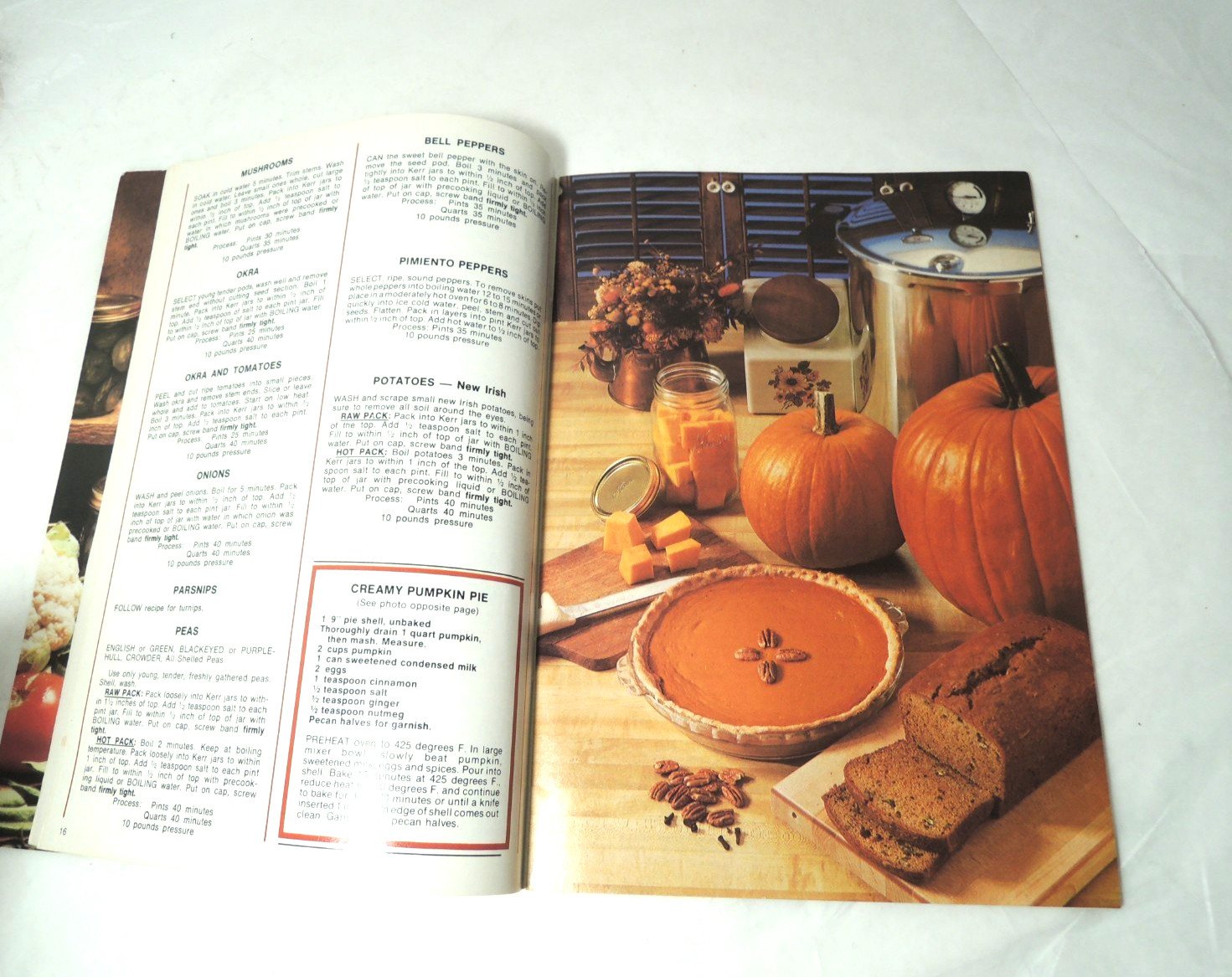 Kerr Home Canning Preserves Pickling 72 pages Illustrated 1982