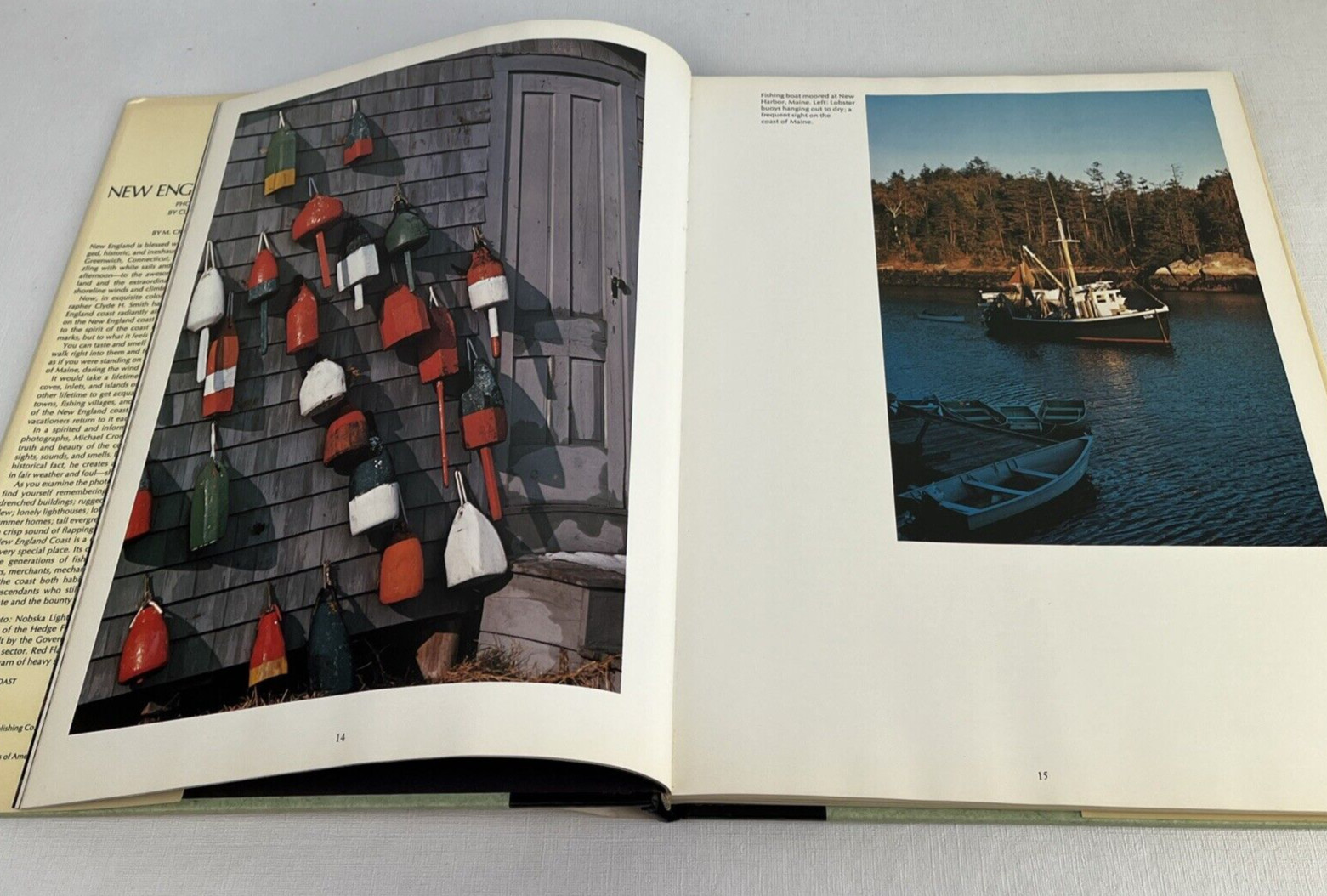 New England Coast by Clyde H. Smith Published By Charles Belding Graphics Art