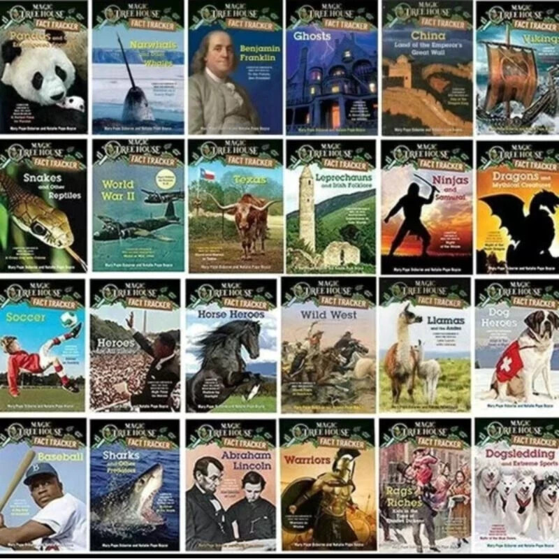 New Magic Tree house Fact Tracker Series Collection 44 Books Express Shipping