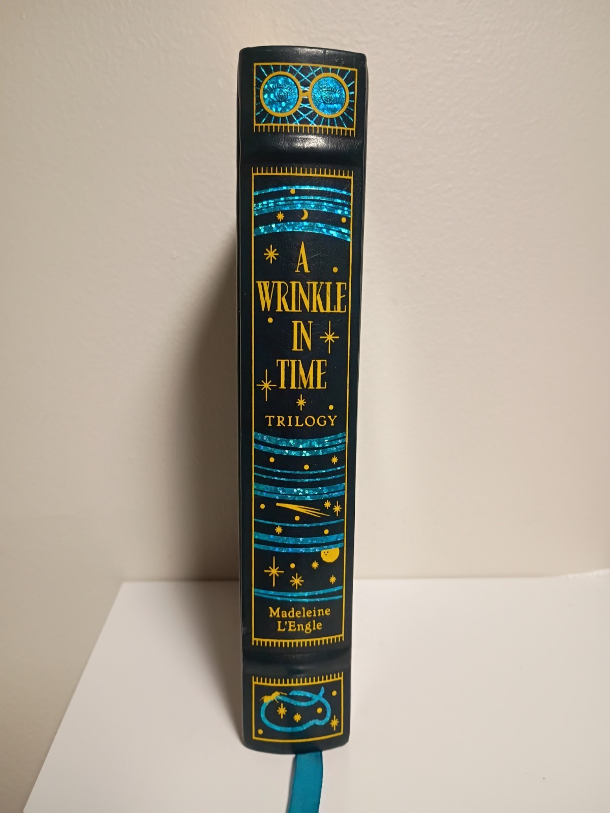 A Wrinkle In Time Trilogy by Madeleine L’Engle Barnes & Noble Leather Bound Ed.