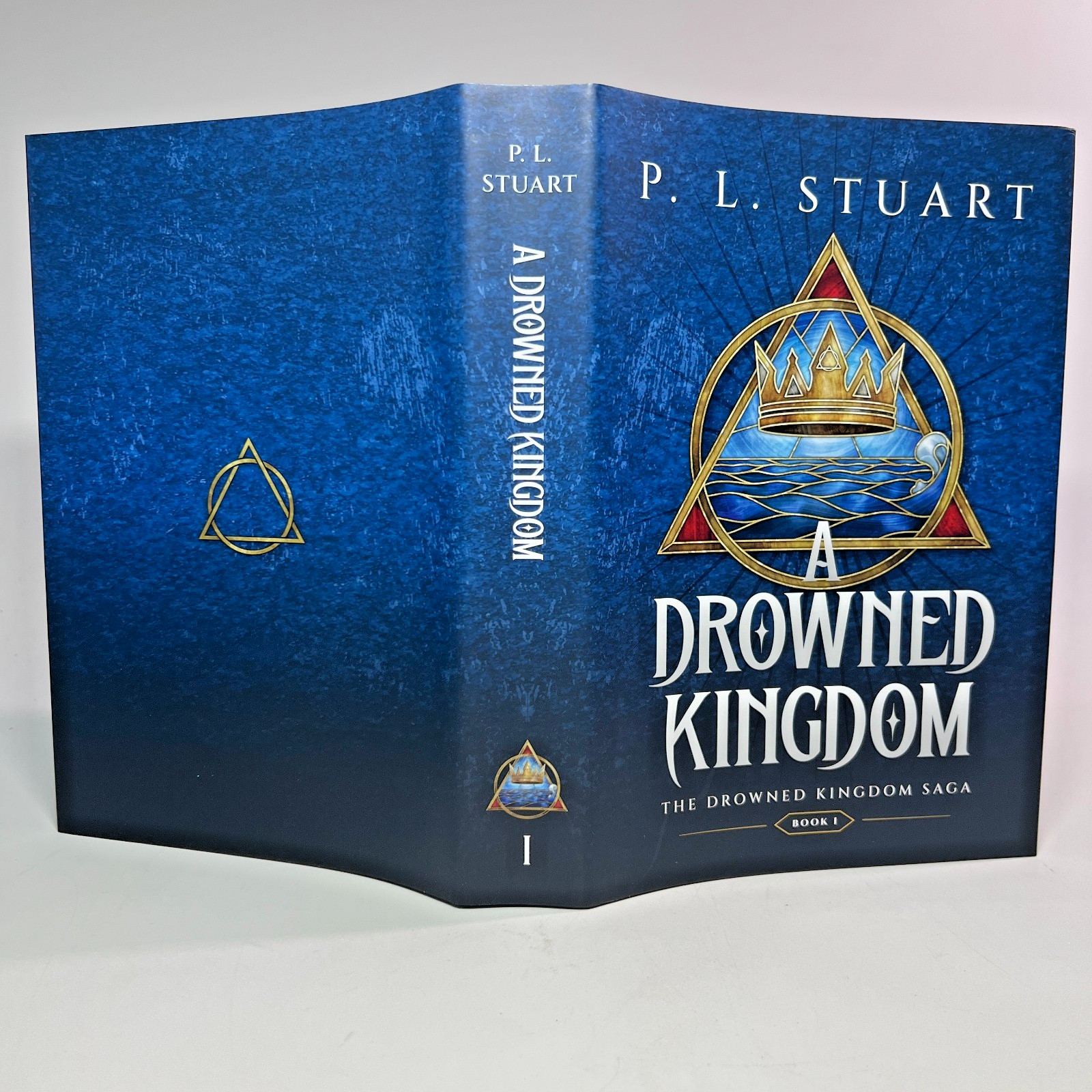 The Drowned Kingdom Saga Books I & II PL Stuart SIGNED 1st Broken Binding Set