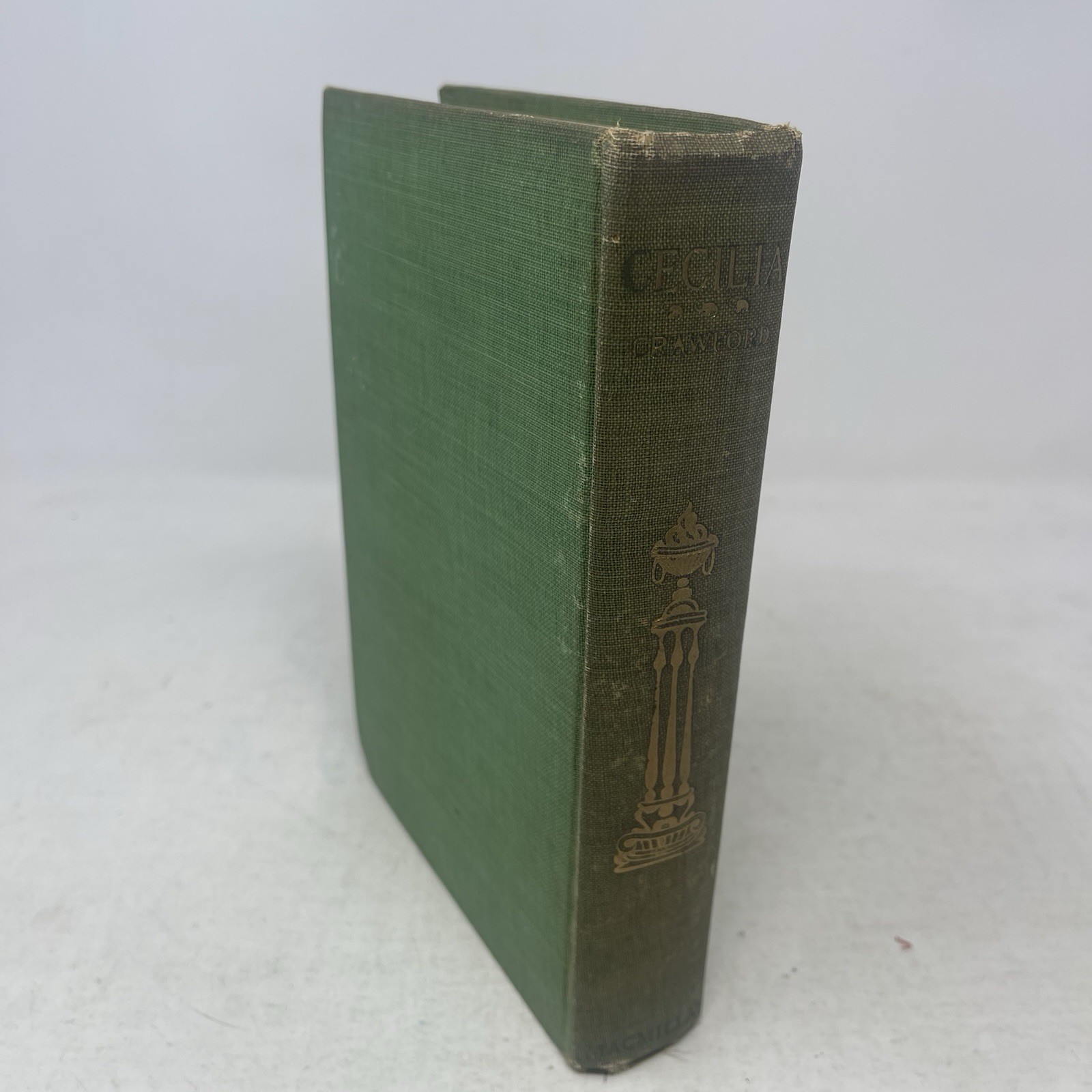 Cecilia Story of Modern Rome F Marion Crawford 1902 HC Macmillan Company