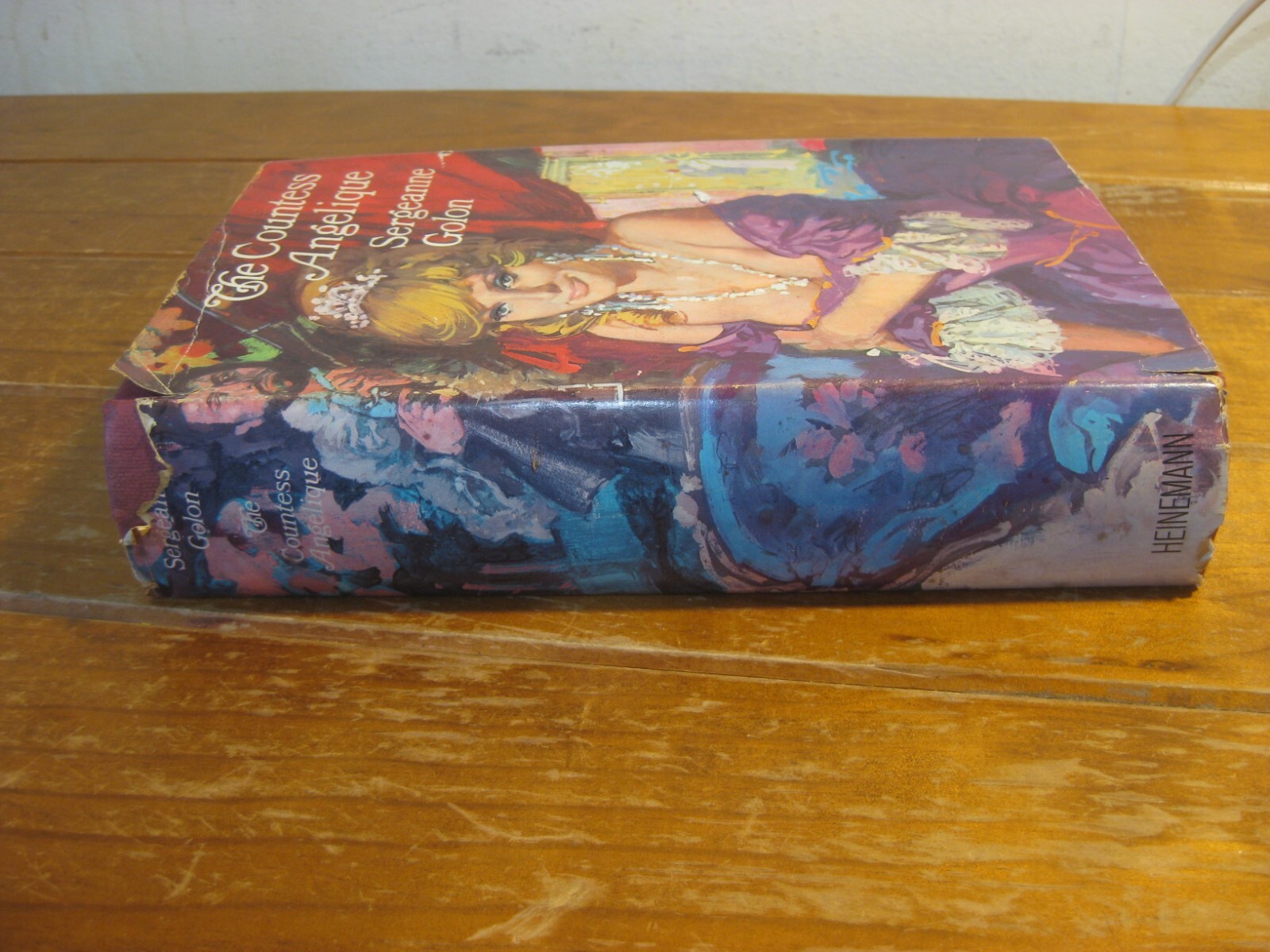 THE COUNTESS ANGELIQUE (1967) Sergeanne Golon (1st English Language Ed) HC/DC