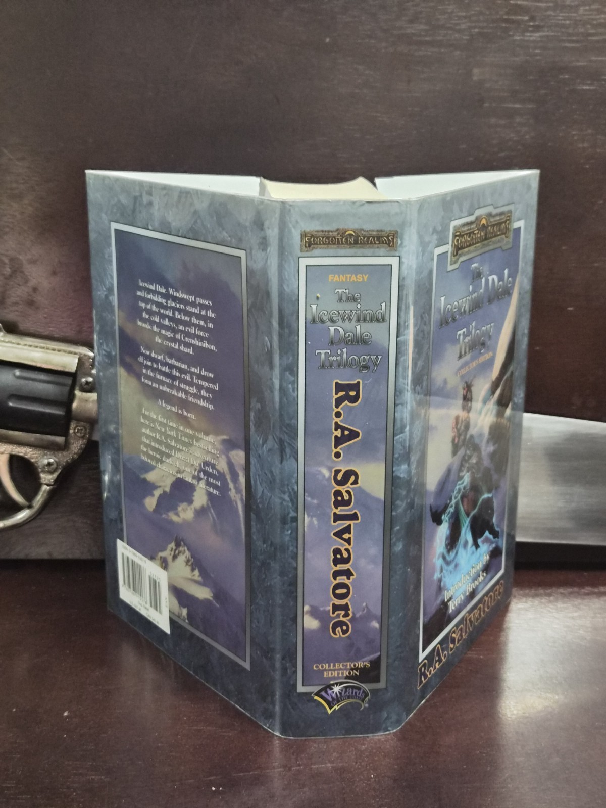 R.A. Salvatore Icewind Dale Trilogy 2000 1st 1st Signed Collector HCDJ LN WOTC