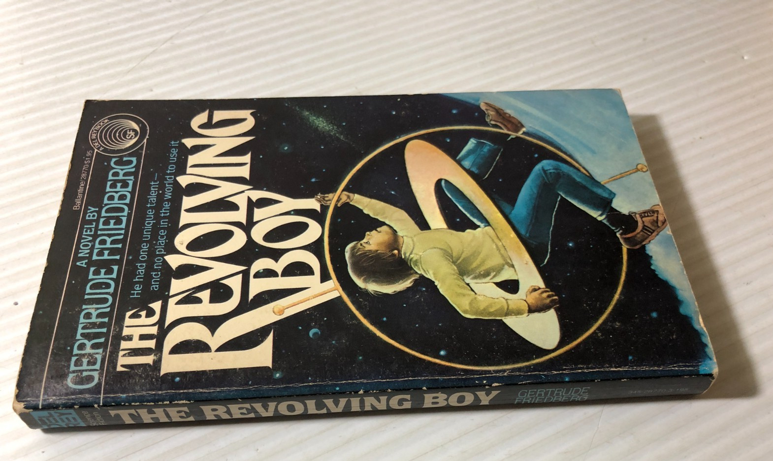 b Gertrude Friedberg THE REVOLVING BOY 1980 First Ballantine