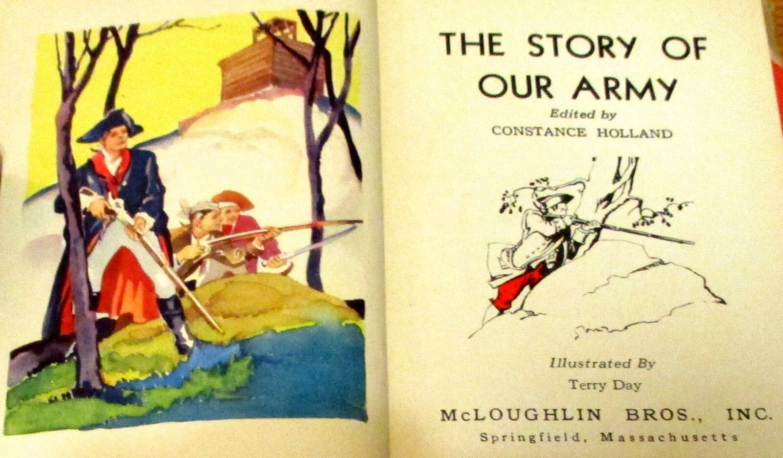 1942 The Story of Our Army & 1942 The Story of Our Navy H/C 56 Pages