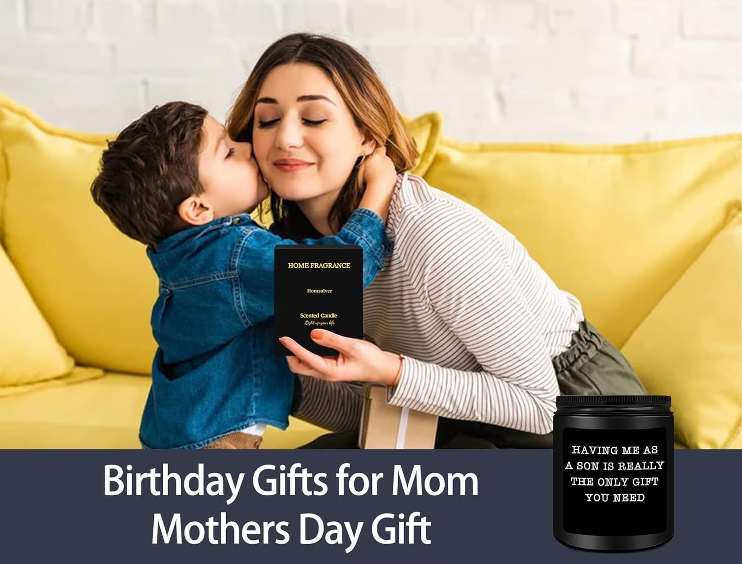 Having Me As A Son Candle – 9 oz Lavender Gift for Mothers, Fathers, and Beyond