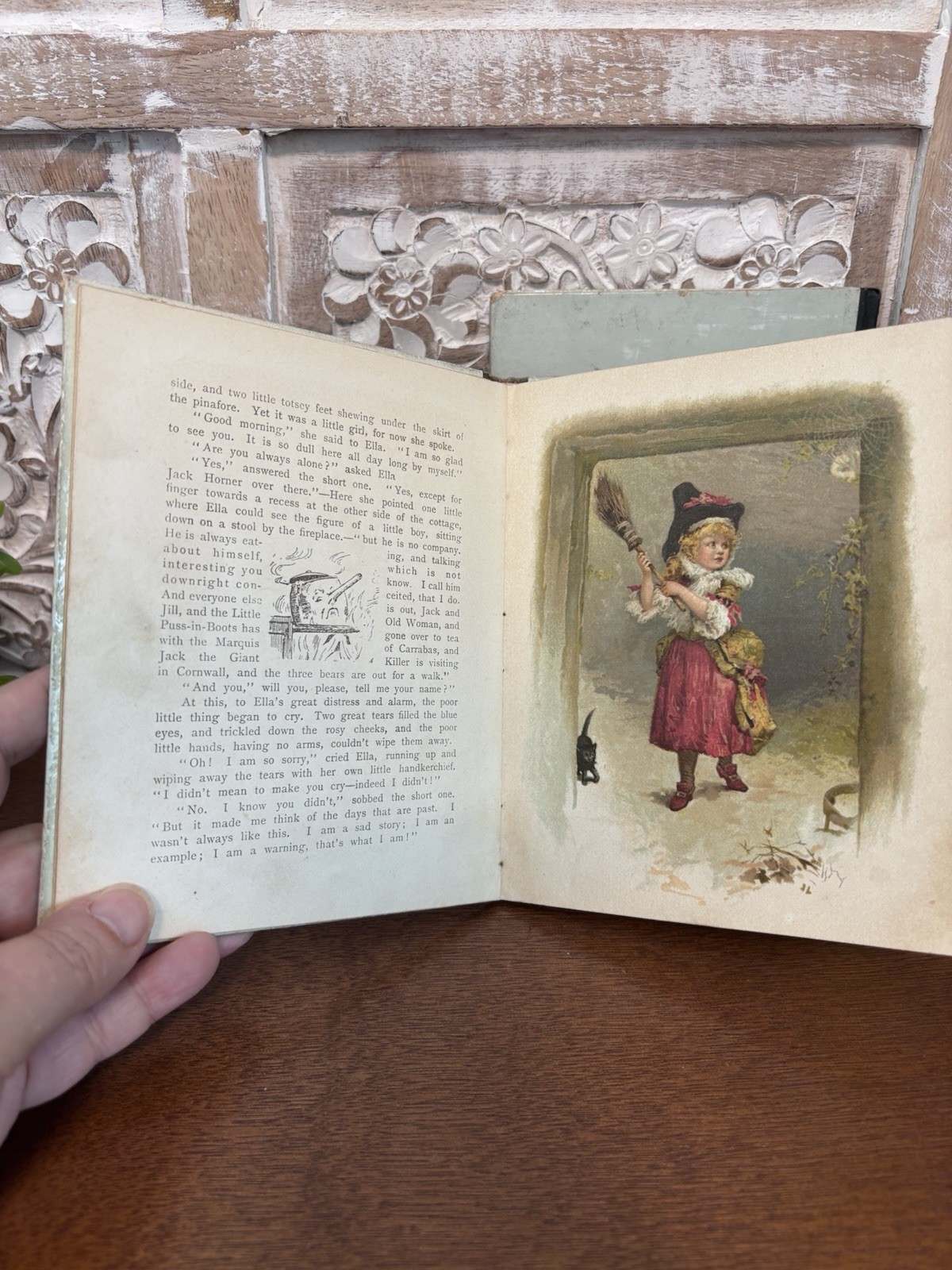 Two Antique Books by Ernest Nister at Nuremberg „A Sweet Story & Very Pretty“