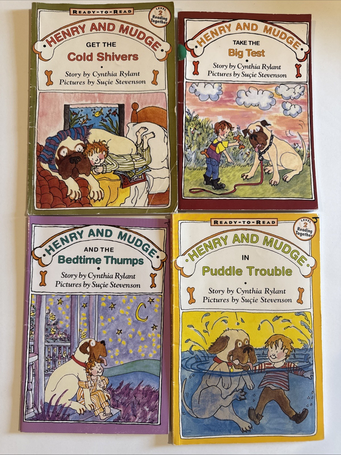 Lot of 12 Henry And Mudge Books By Cynthia Rylant Collection Set + 2 Other Books
