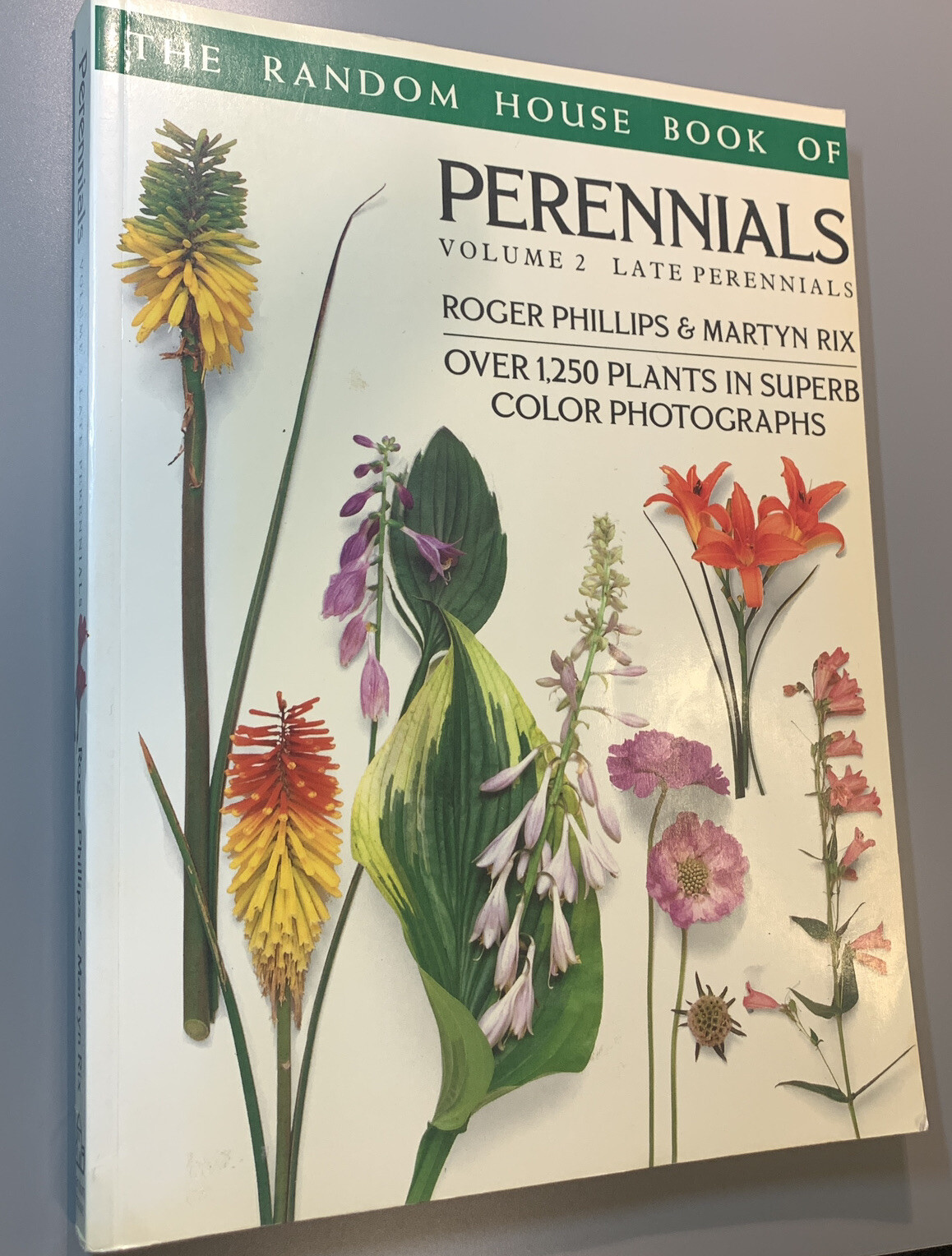 Random House Book of Perennials Vol 2, 1991, Roger Phillips 240 pages (402)