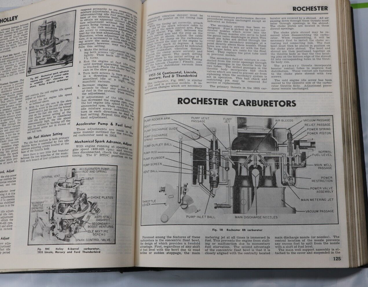 1956 Motor’s Auto Repair Manual 19th Edition Car Auto Vehicle Mechanic 1946-1956