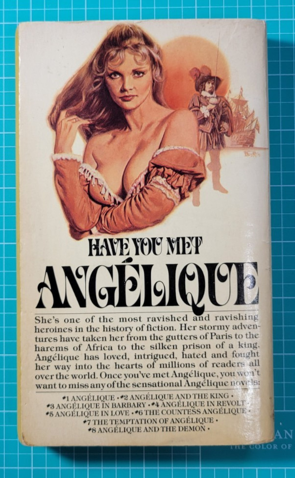 Angelique and the Ghosts by Sergeanne Golon Paperback VG Bantam Books 1979