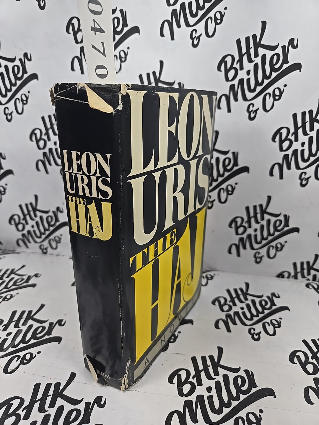 The Haj by Leon Uris 1984 Hardcover Book Club Edition with Dust Jacket