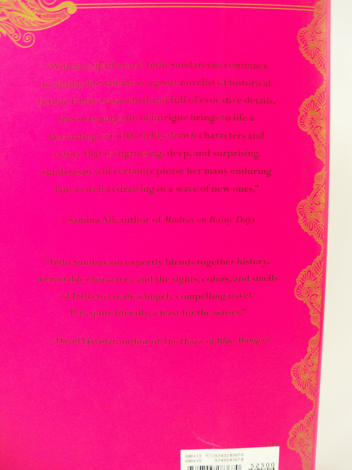 The Splendor of Silence by Indu Sundaresan (2006, Hardcover) Signed First