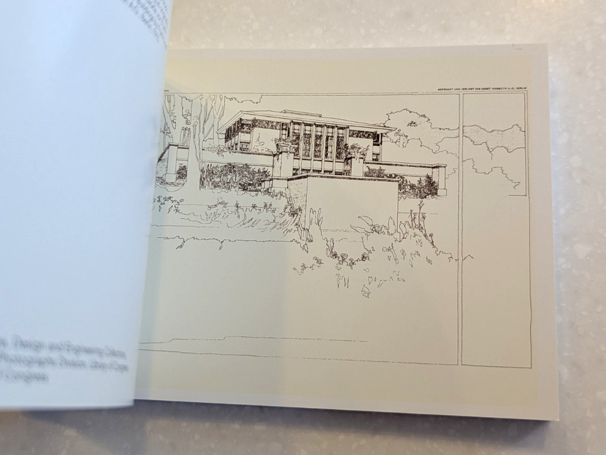 Frank Lloyd Wright: Residences for America Wasmuth Book of 30 Postcards 2006 NOS