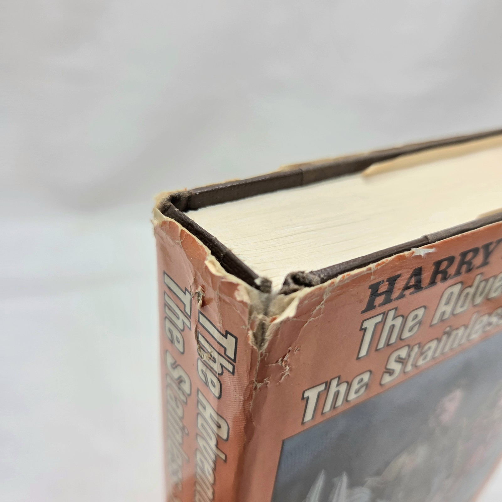 Stainless Steel Rat 3 Book Lot Hardcover Harry Harrison Adventures, Gets Drafted