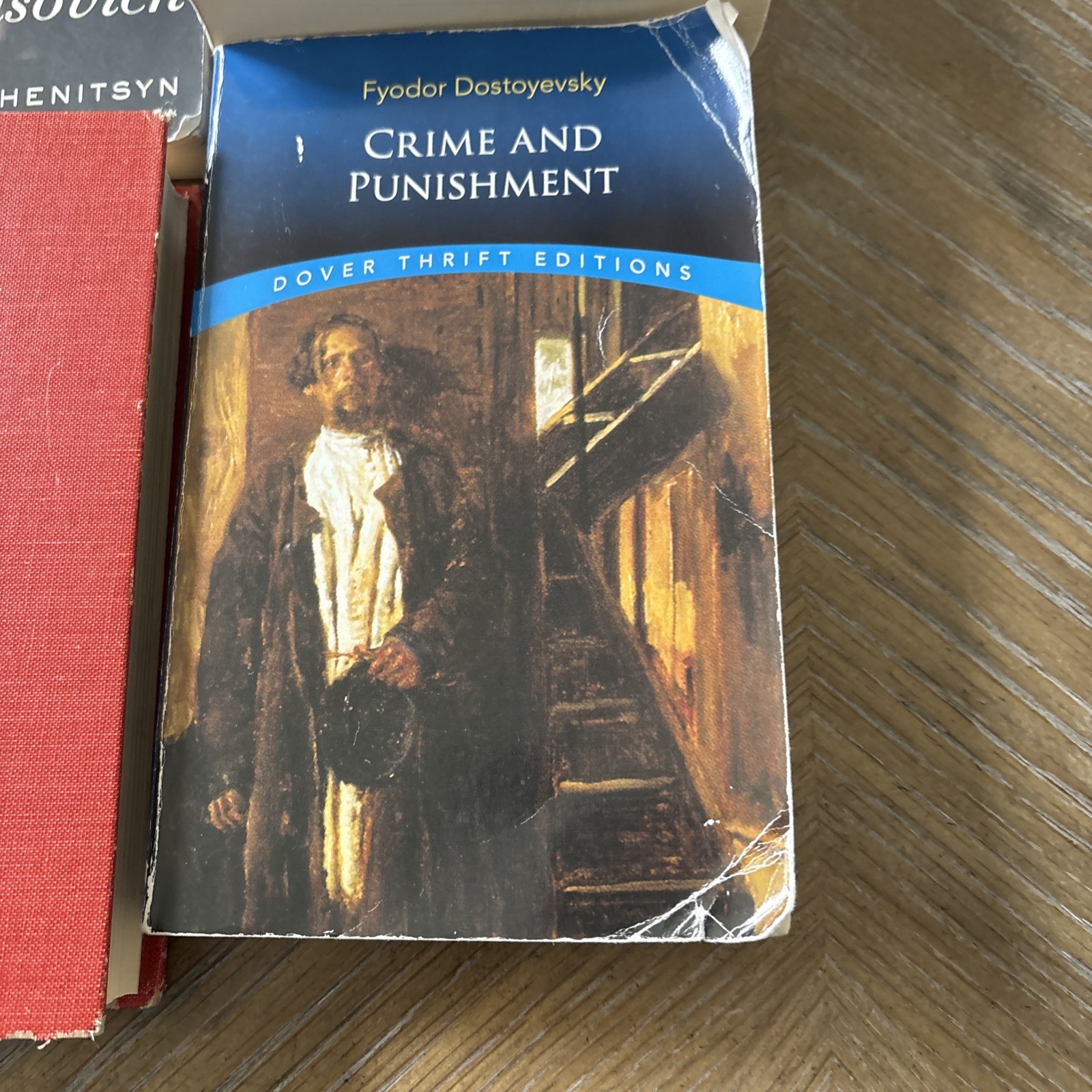 Lot of 6 Russian Book Crime and Punishment Fyodor Dostoyevsky Leo Tolstoy