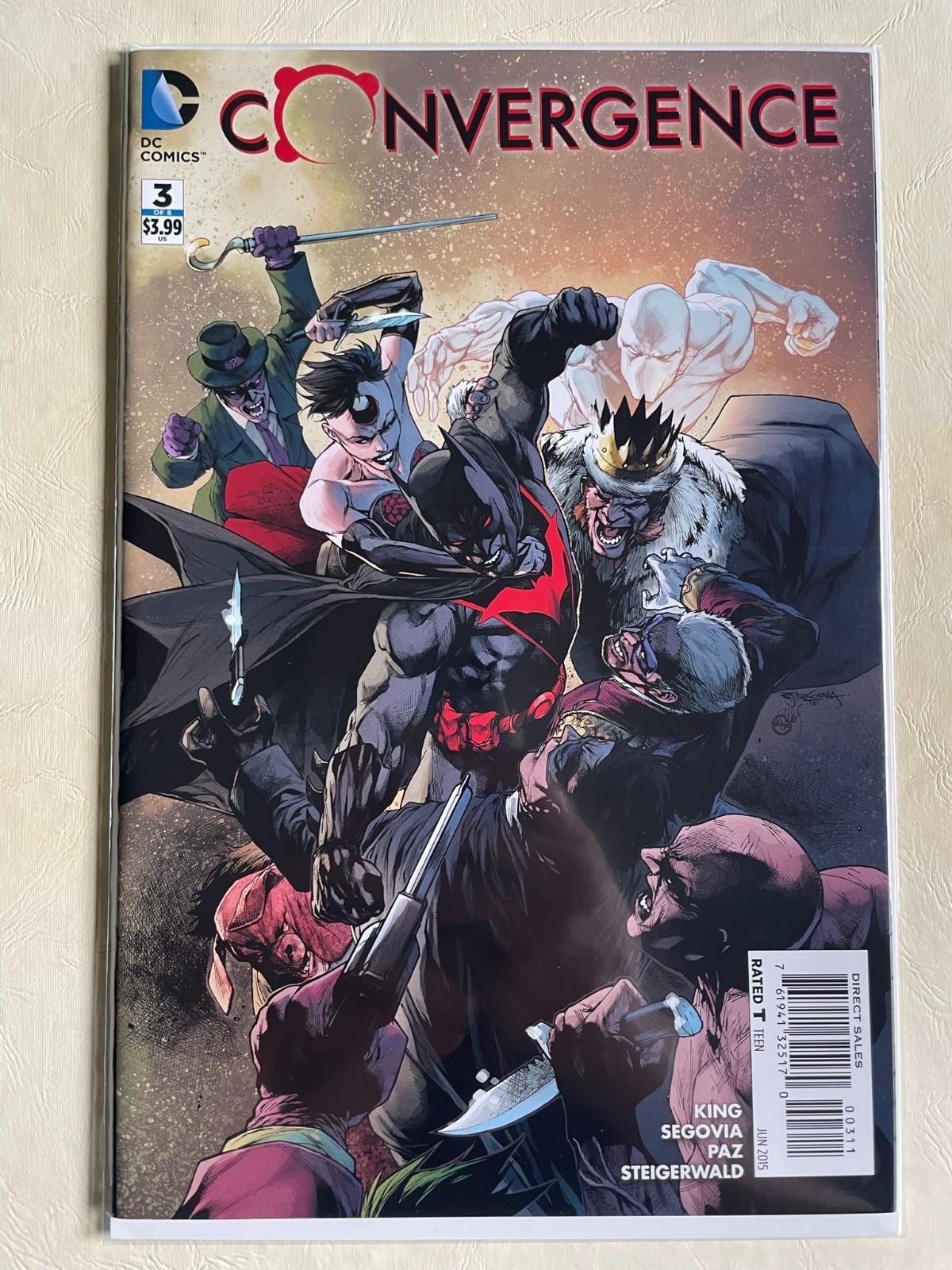 Convergence #0-8 Complete Set DC comics 2015