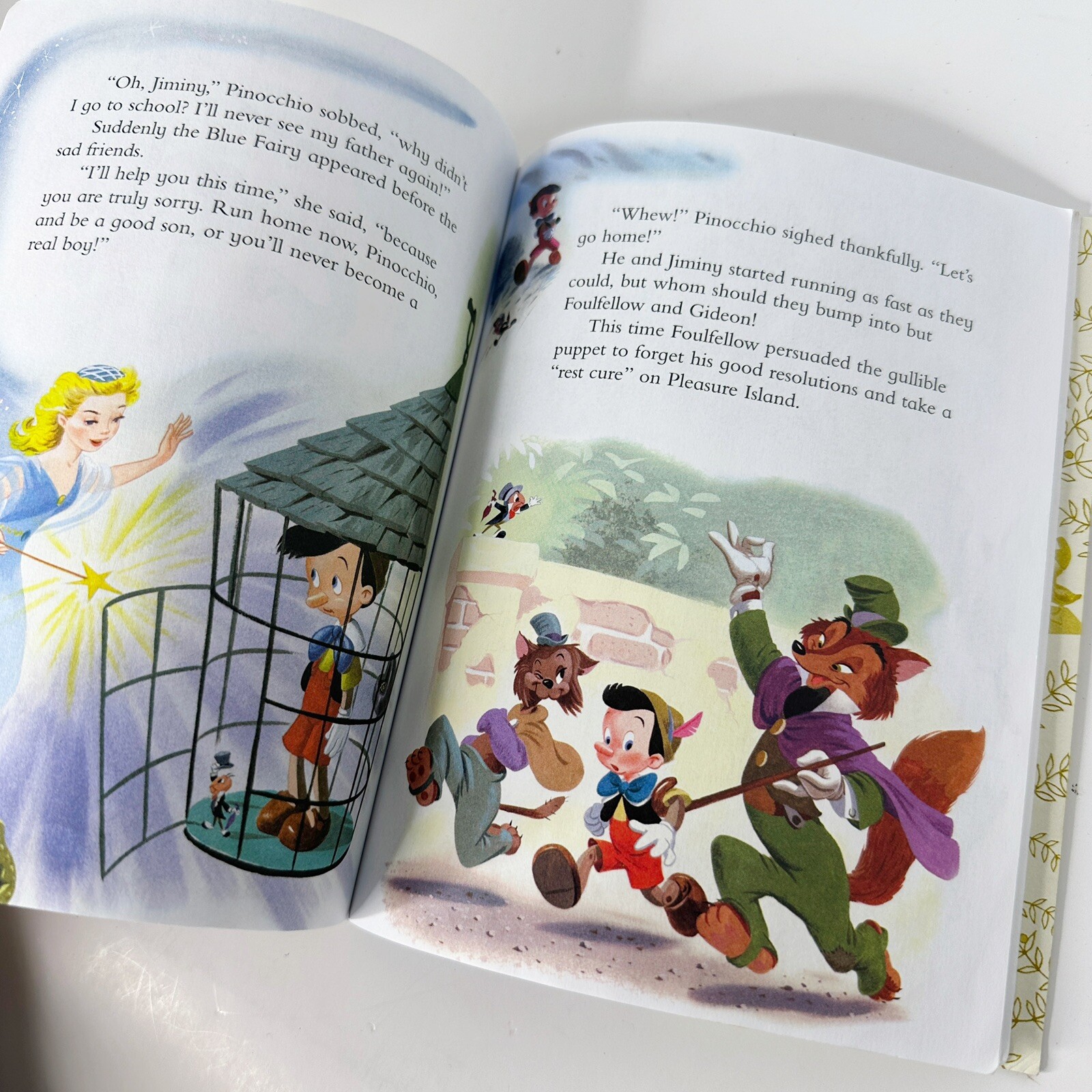 Vintage 1953 Walt Disney’s Pinocchio A Little Golden Book