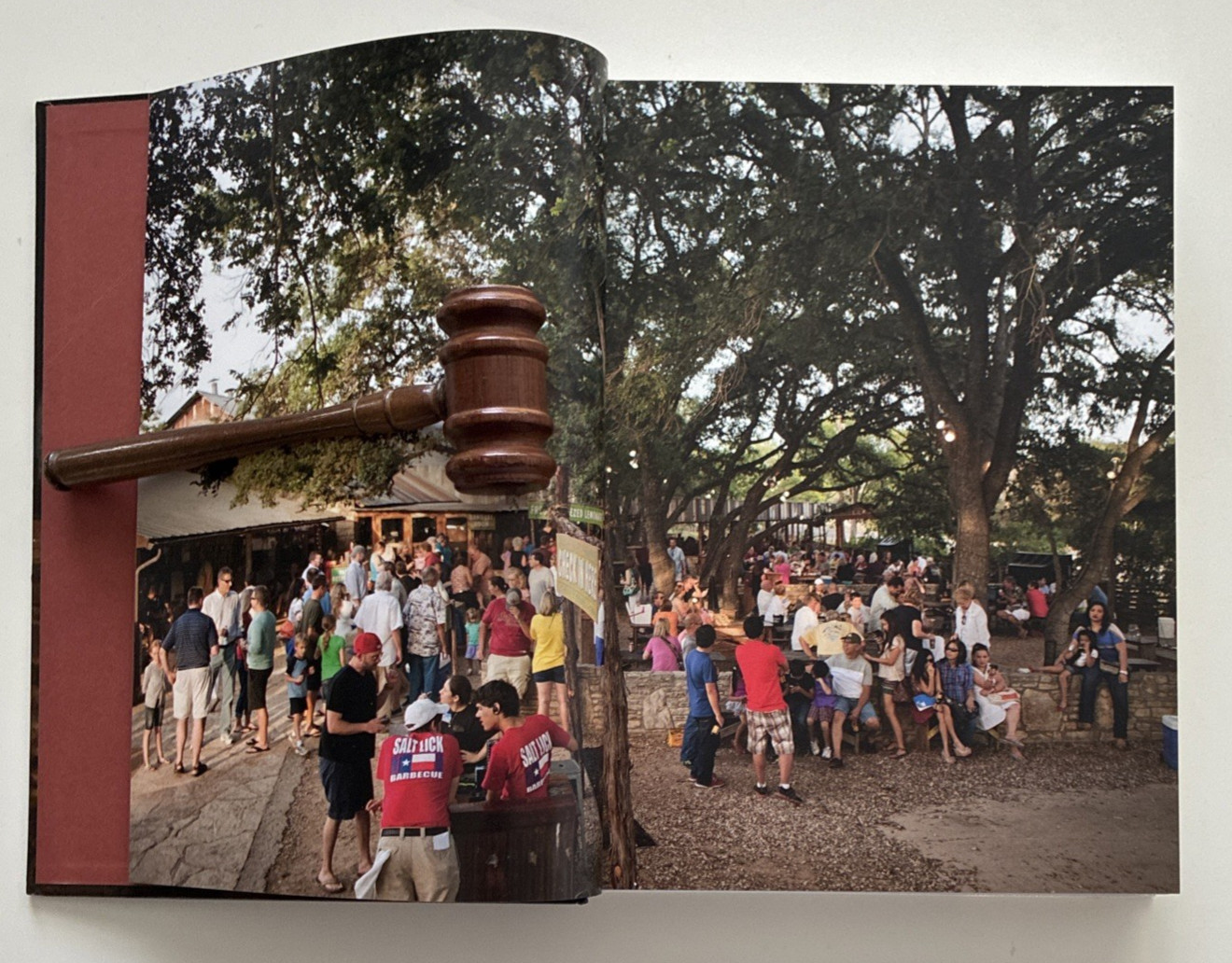 Signed Salt Lick Cookbook Land Family Love Scott Roberts 1st Ed 2012 Hardcover