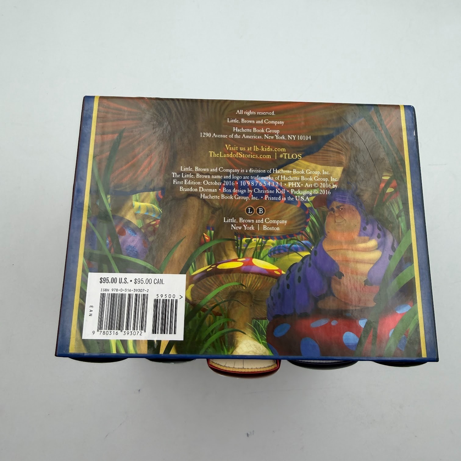 Land of Stories Hardcover Gift Set by Chris Colfer (2016, Hardcover) Vol. 1-5