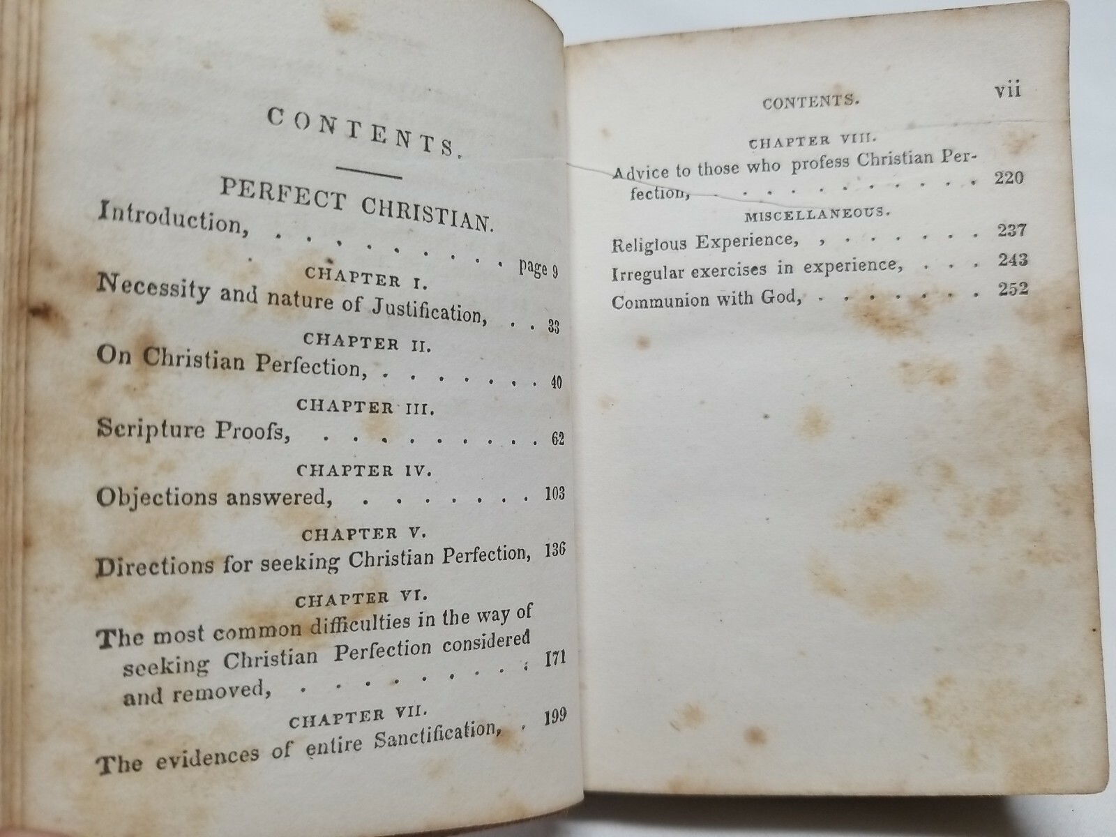 1846 THE PERFECT CHRISTIAN – A Condensed View Of The Doctrine of Bible 174+ yrs