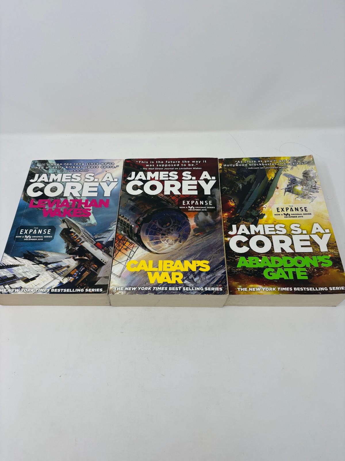 The Expanse Vol. 1,2,3 by James S. A. Corey Paperback