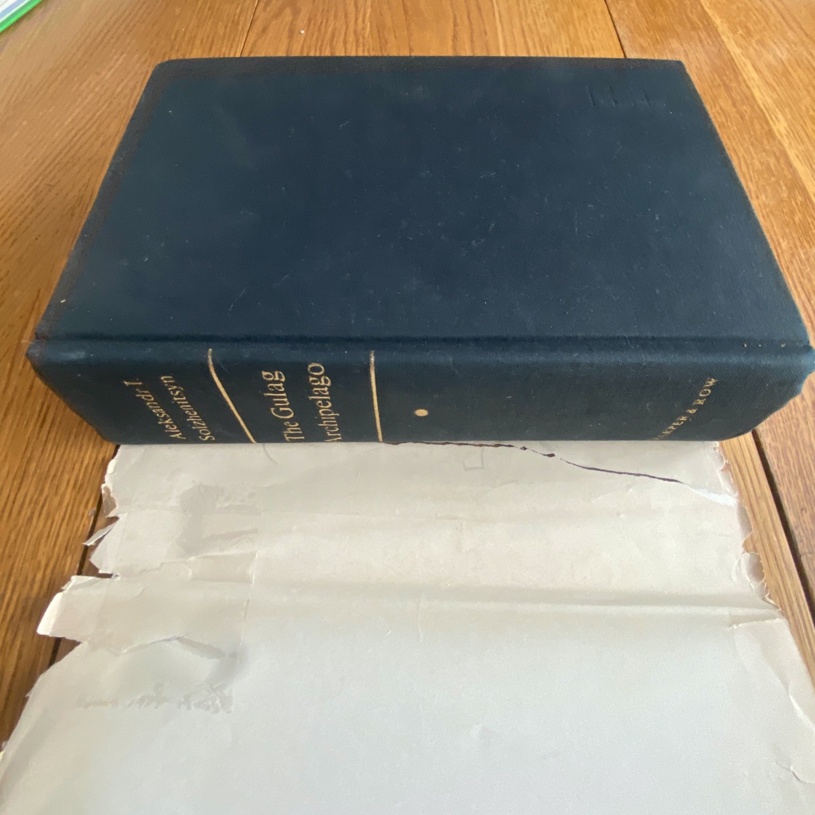 The Gulag Archipelago Volume 1 & 2 by Aleksandr I Solzhenitsyn First Editions HC