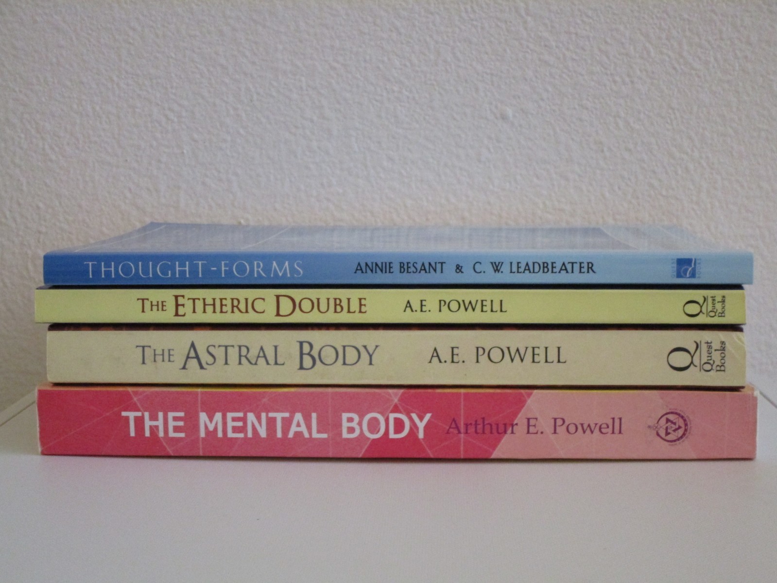 4 Books: The Mental Body, The Astral Body, The Etheric Double, and Thought Forms