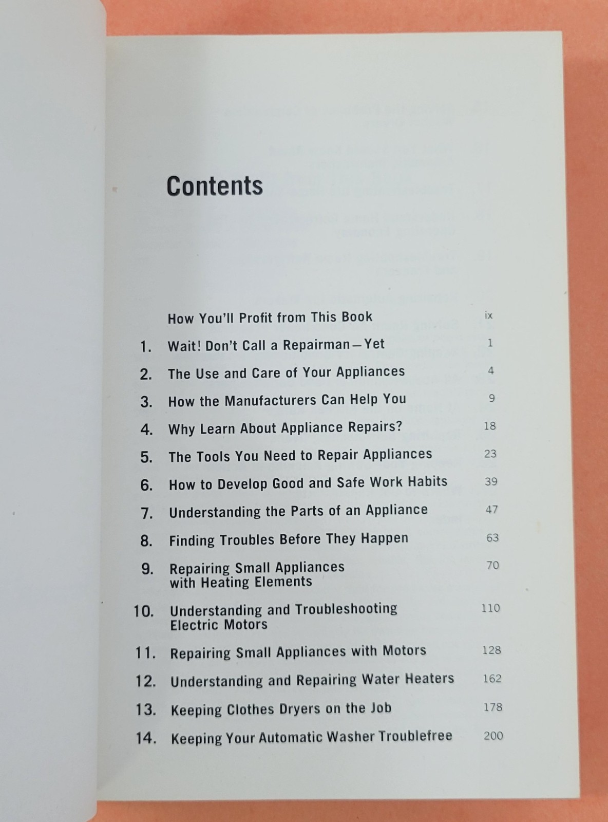 *L) Complete Guide To Home Appliance Repair by Evan Powell (1974 Popular Science
