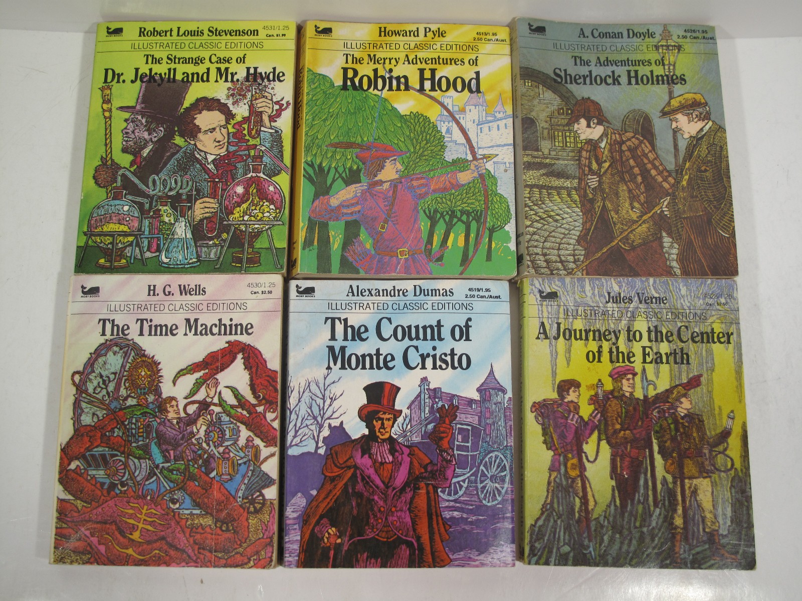 VTG Lot of 21 Illustrated Classic Edition Mini PB Books~Fantasy~People~Animals